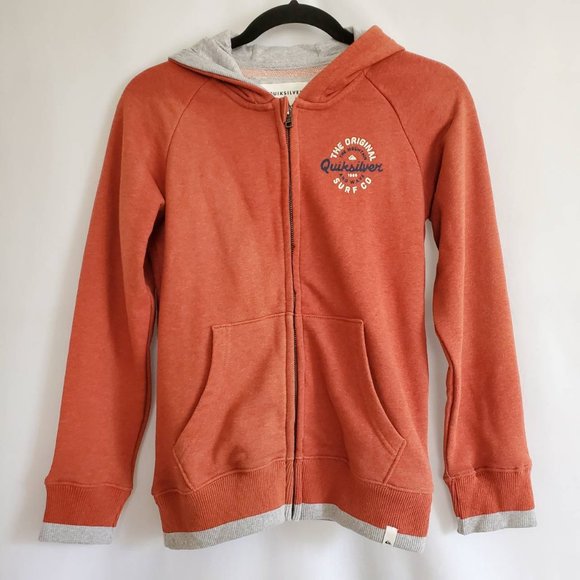 Quick Silver Motorcycle Emptiness Zip-Up Hoodie M - Picture 1 of 10